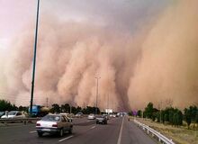 هشدار سطح نارنجی گرد و خاک و افزایش غلظت آلاینده‌ها برای ۲۱ استان کشور