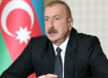 الهام علی اف حمله به سفارت آذربایجان در تهران را تروریستی خواند+عکس