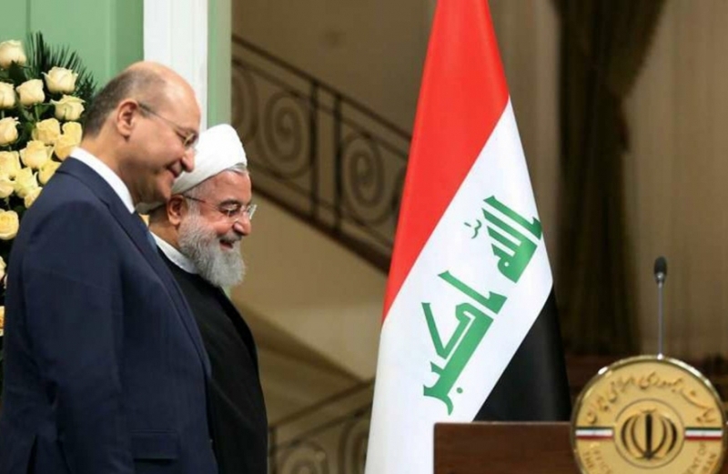 ادعای عجیب آمریکا در مورد سفر روحانی به عراق
