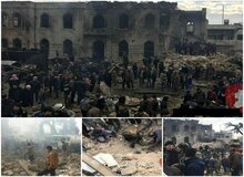 ۶۰ کشته و ده‌ها زخمی در انفجار شمال  سوریه