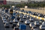 ترافیک سنگین در محورهای منتهی به تهران
