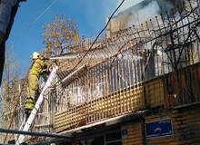انفجار یک ساختمان دو طبقه در تهران