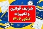 شرایط، قوانین و تغییرات کنکور سراسری ۱۴۰۶