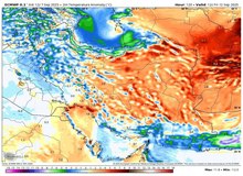 کاهش دما از روز جمعه در کشور 