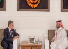 نشست بن‌سلمان و بلینکن در ریاض برای پایان دادن به جنگ غزه