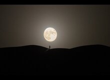 عکس روز ناسا از ماه کامل