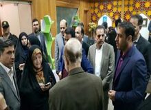  معصومه ابتکار با زندانیان بند نسوان ندامتگاه فردیس کرج دیدار کرد