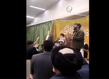 شعار حامیان «علم الهدى» در مشهد: امام جمعه ما صدای انقلاب است/ علم الهدى است سالار/ FILM
