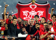 چند تصویر از جشن قهرمانی پرسپولیس در لیگ برتر فوتبال 

