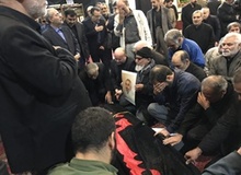 مراسم تشییع پیکر داود احمدی‎نژاد برگزار شد