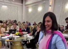 تالار مراسمی که پزشک آملی بدون حجاب در آن شرکت کرد هم پلمب شد