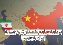 رئیسی سندهمکاری ۲۵ ساله با چین را پیگیری می کند