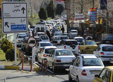 ترافیک سنگین در مبادی ورودی به مازندران
