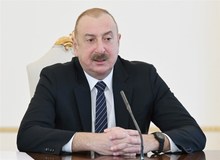 الهام علی اف: در حال انجام اقدامات عملی برای بازگشایی کریدور زنگزور هستیم