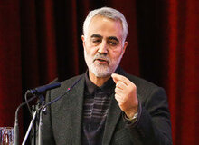 تسلیت سرلشکر سلیمانی در پی شهادت علی خوش‌لفظ