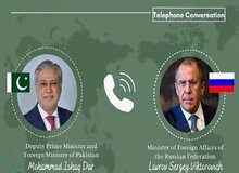 لاوروف درباره تحولات منطقه‌ای با همتای پاکستانی خود گفت وگو کرد