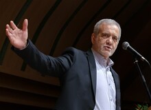 پزشکیان: از روز اولی که آمدیم، بر طبل جنگ می‌کوبند + فیلم 
