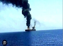  آمریکا: قایق بدون سرنشین یمنی در دریای سرخ منفجر شد