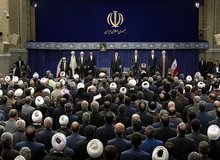 آغاز مراسم تنفیذ حکم مسعود پزشکیان از سوی رهبر انقلاب /حضور ۲۵۰۰ مهمان در حسینیه امام خمینی