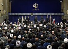 آغاز مراسم تنفیذ حکم مسعود پزشکیان از سوی رهبر انقلاب /حضور ۲۵۰۰ مهمان در حسینیه امام خمینی