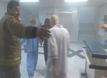 نجات ۲۰ بیمار بیمارستان سخایی از آتش و دود/ جزییات
