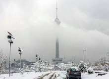 بارش برف و باران در تهران/ کاهش محسوس دما از جمعه