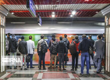 افزایش ۱۰ درصدی مسافران متروی تهران در موج سوم کرونا