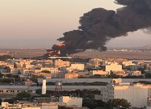 انفجار در فرودگاه مشهد+فیلم 