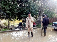 اعطا یک ماه مرخصی به سربازان مناطق سیل زده