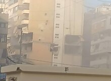 لحظه ترور فرمانده ستاد حزب الله لبنان توسط جنگندهای اسرائیل/ ۵ بمب نفوذگر در عملیات بمباران استفاده شد+فیلم