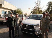 ارسال ۳۵ دستگاه خودروی عملیاتی به ادارات کل محیط‌زیست استان‌ها