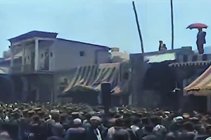 فیلم رنگی شده عزاداری عاشورا در سبزه میدان تهران سال ۱۳۱۰+فیلم