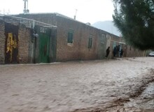 تخلیه برخی از روستاهای شهرستان زیرکوه به علت سیلاب