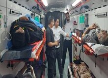 آخرین وضعیت درمان مجروحان حادثه اتوبوس زائران در عراق
