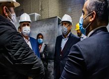 بازدید مشاور رئیس جمهور و دبیر شورای عالی مناطق آزاد کشور از پروژه آرش مال+فیلم 