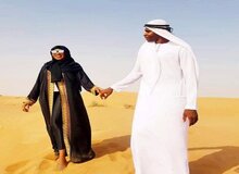 عاشقانه شیخ دیاباته بازیکن استقلال  و همسرش (عکس)
