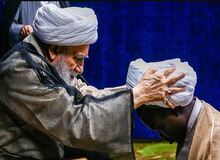 عمامه گذاری «طلاب خارجی» در قم برگزار شد+تصاویر