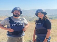 شهادت خبرنگاران المیادین در جنوب لبنان
