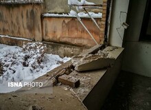آخرین وضعیت خانه « پدر شعر نو فارسی»
