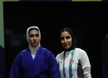 پرچمدار ایران به مدال برنز رسید