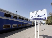 ایستگاه راه‌آهن نیشابور: برنامه‌هایی در خصوص عدم توقف قطار در نیشابور به ما ابلاغ شده