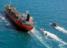 ارتش یک نفتکش آمریکایی را در دریای عمان توقیف کرد