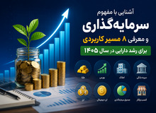آشنایی با مفهوم سرمایه‌گذاری و معرفی ۸ مسیر کاربردی برای رشد دارایی در سال ۱۴۰۵