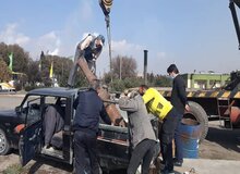 کشف یک توپِ جنگی دوران صفوی در میان ضایعات ذوب آهن! +تصاویر 