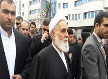 حضور ناطق نوری در راهپیمایی 22 بهمن+عکس