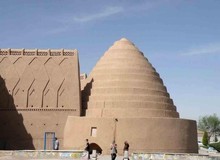 تصاویر زمستان در دل کویر آتشین | یخدان زریسف؛ عجایب کویر کرمان