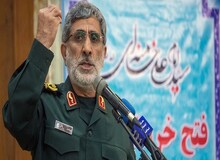 سردار قاآنی: آمریکا چیزی جز زبان زور نمی‌فهمد/ جنگ فرصتی شد تا این نظام و انقلاب را دنیا بشناسد
