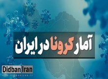 فوت ۳۴۷ بیمار در ۲۴ ساعت گذشته بر اثر کرونا