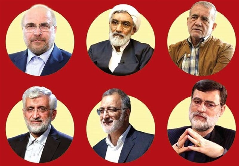 انتشار نظرسنجی مرکز پژوهش های مجلس/ محمدباقر قالیباف  ۲۰/۷ درصد،  ۱۸/۹ درصد مسعود پزشکیان و ۱۸/۲ درصد سعید جلیلی/ عدم مشارکت ۵۵ درصد مردم در انتخابات 