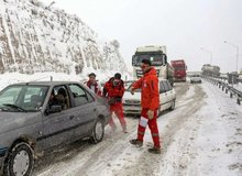 یخبندان در راه‌های کشور/ الان وقت سفر نیست